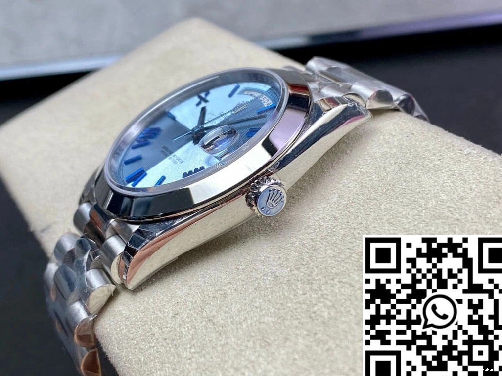 Date Dial EW Factory Day Blue Rolex M228206-0001 0712